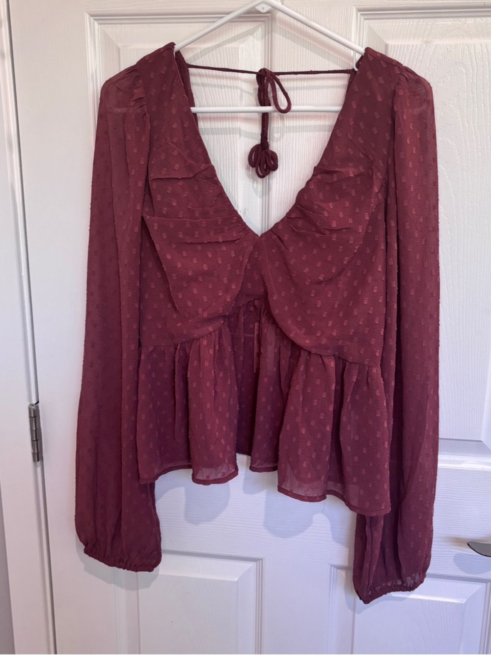 By Anthropologie Peplum Blouse - Picture 4 of 6